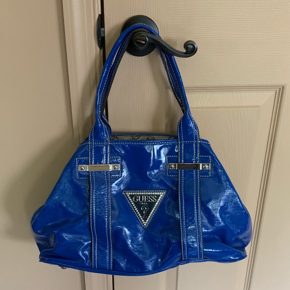 Blue Guess Purse